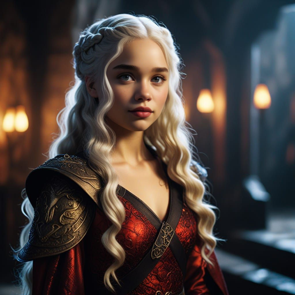 Young Daenerys Targaryen