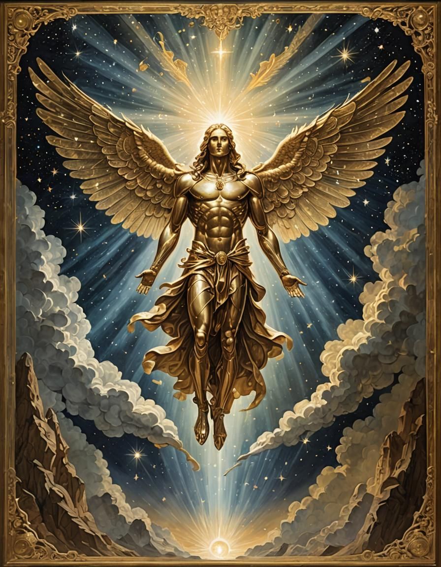 Ethereal Chrysalis: Radiant Ascension in Silk