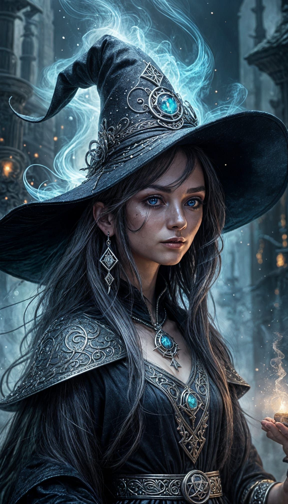 Enchanted Witch Hat With Magical Secrets