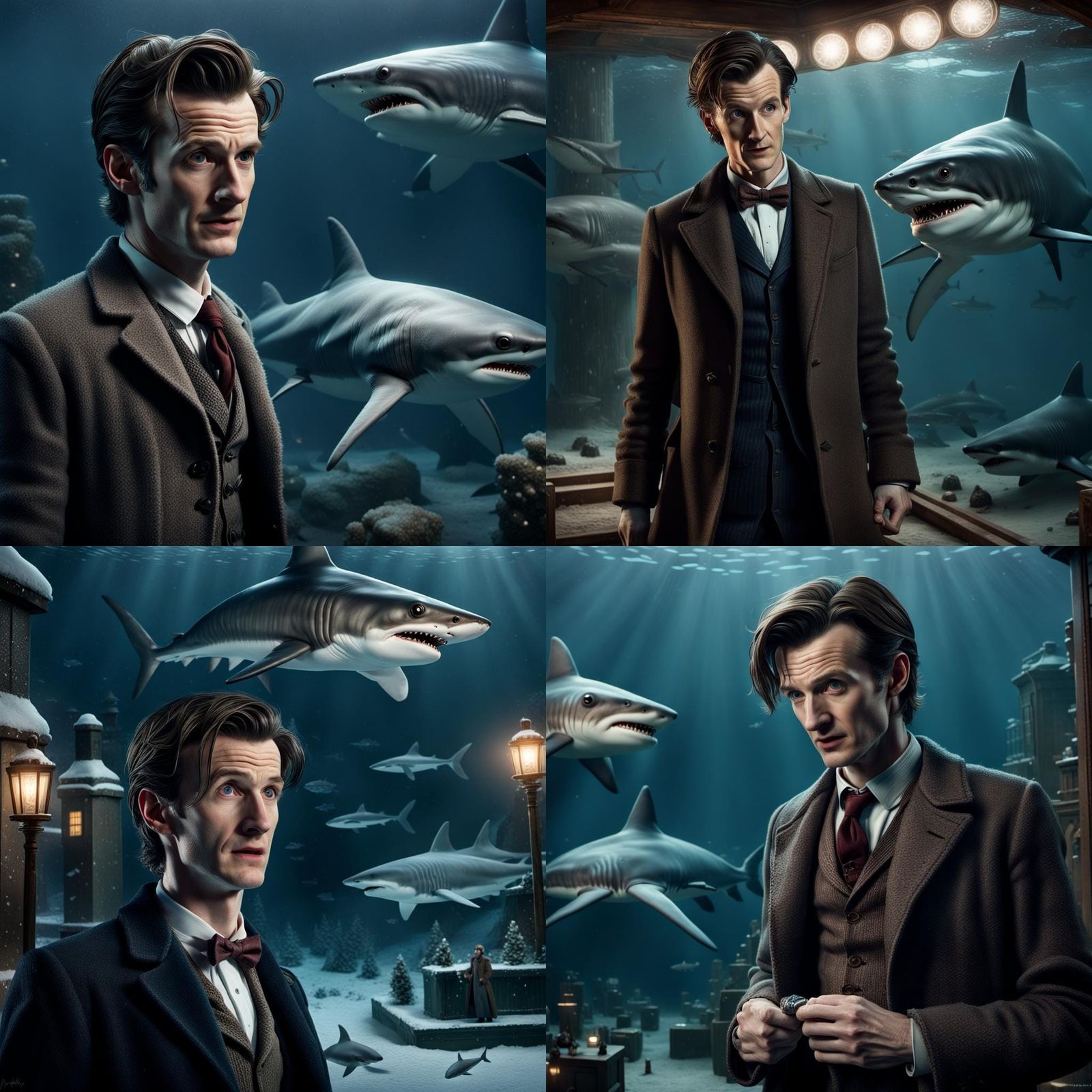 The 11th Doctor's Sardicktown Shark Encounter