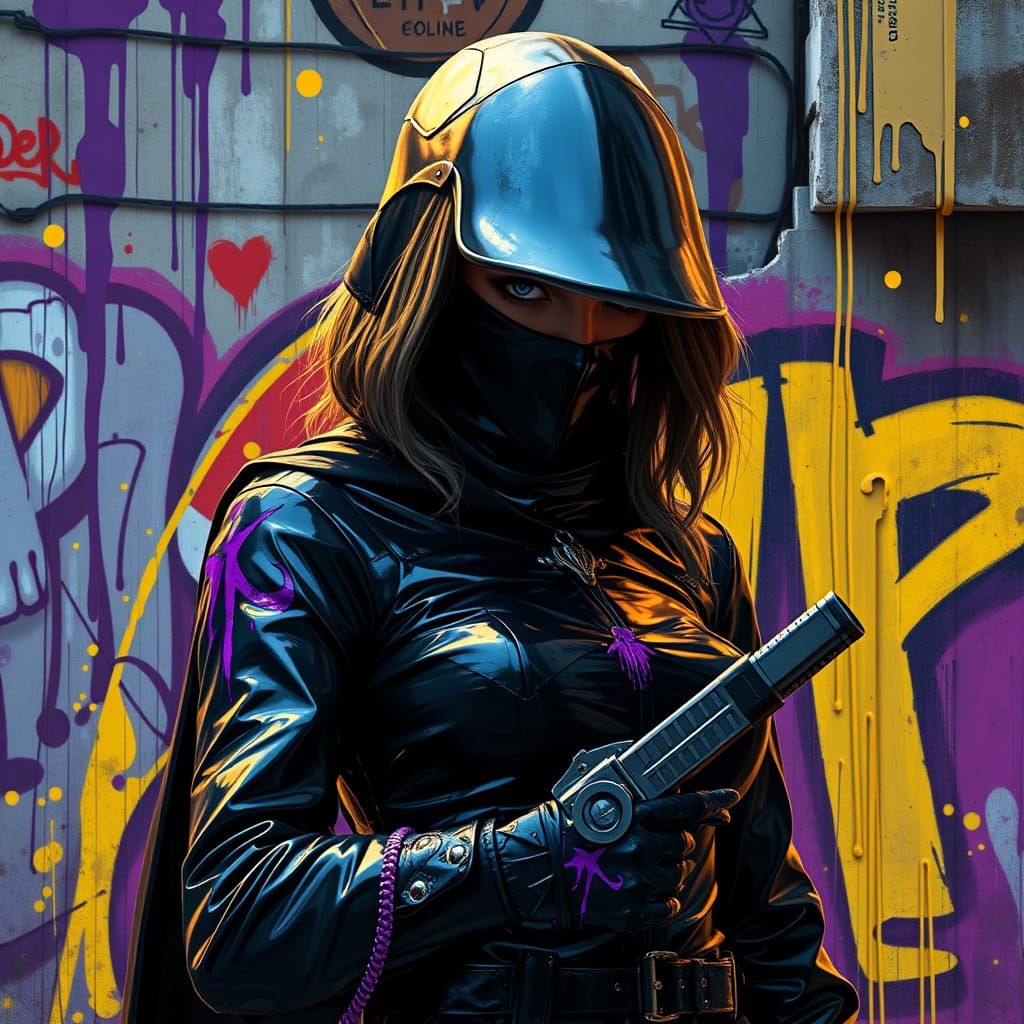 Taylor Swift as a Gothic Prison Guard in Dark Fantasy Magazi...