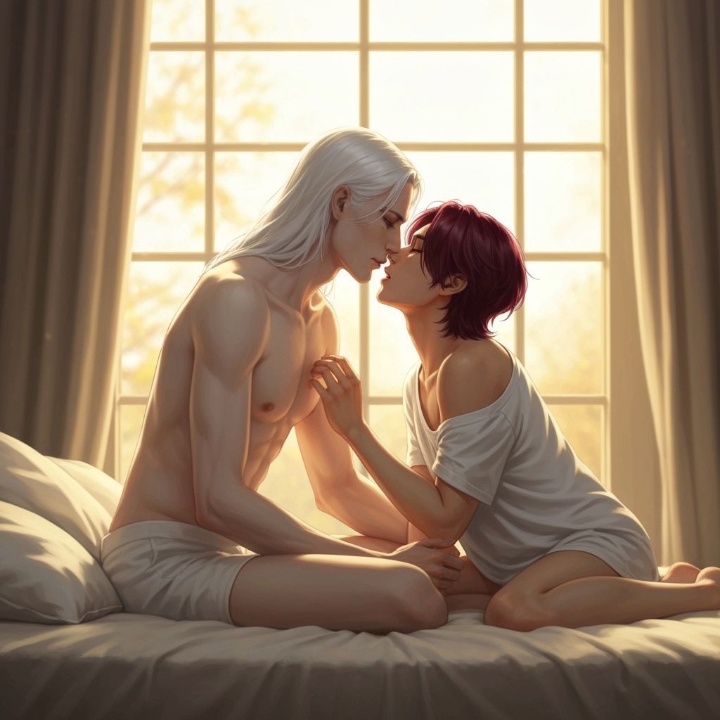 Intimate Autumn Morning: A Heartwarming Embrace