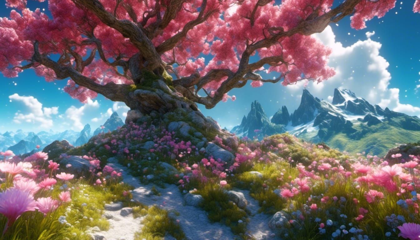 Heavenly Paradise: Realistic Natural Scenery in 8K