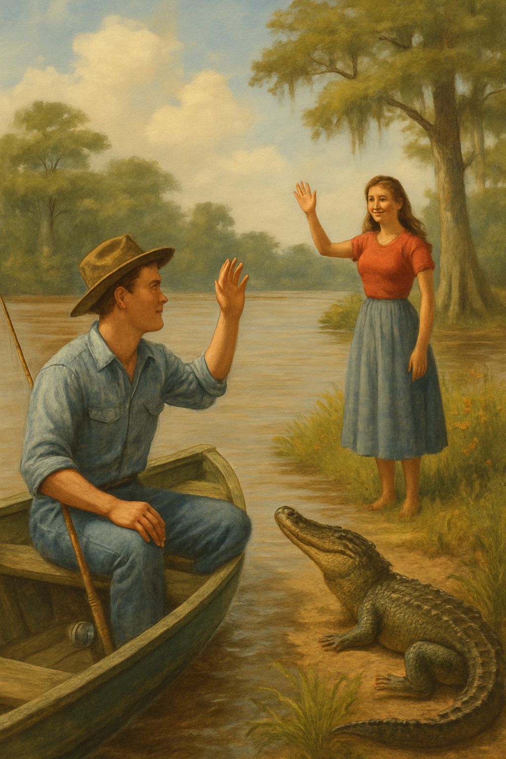 Louisiana Woman and Mississippi Man