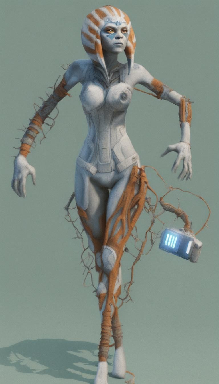 Monster Ahsoka as Steampunk Frankenstein