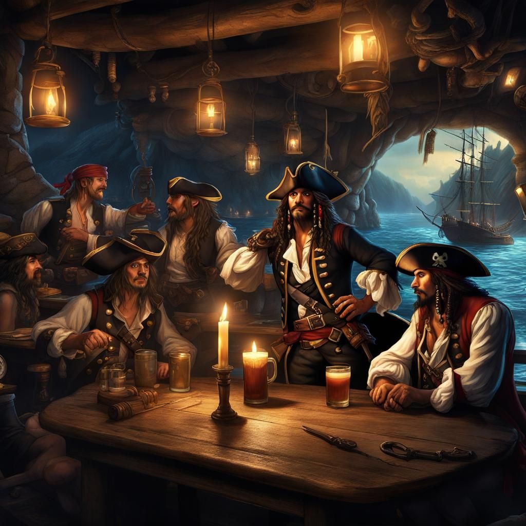 Hidden cove pirates