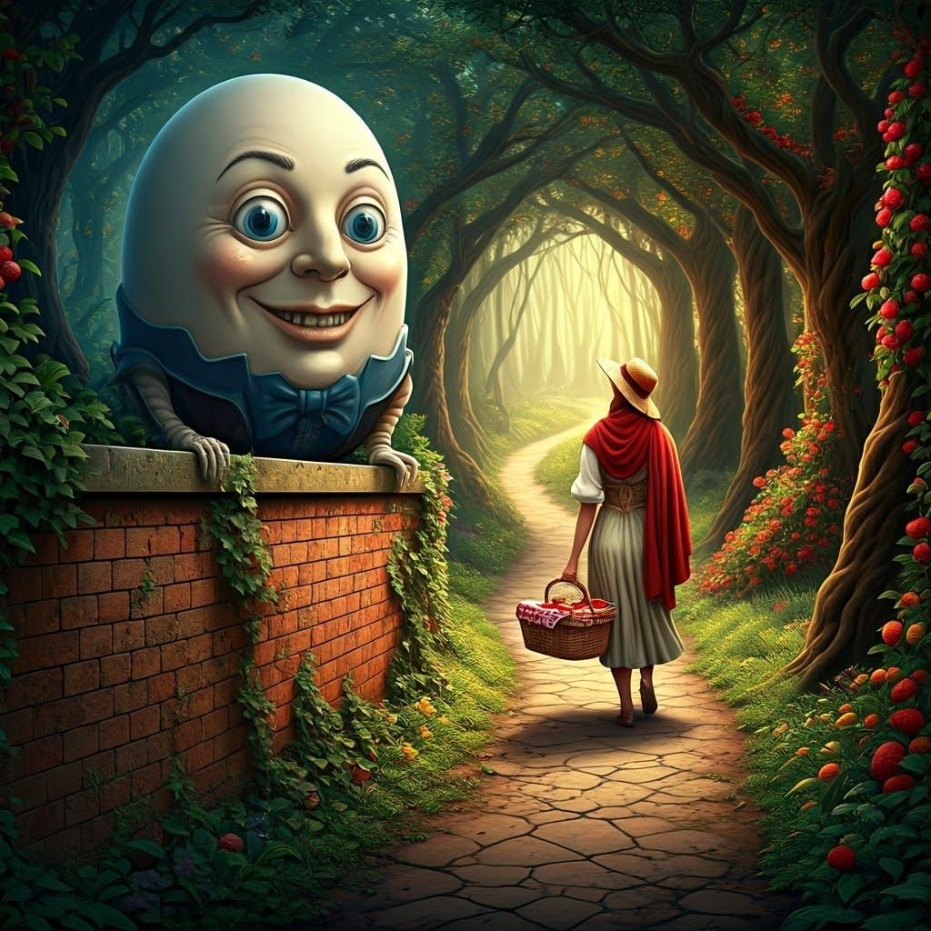 Humpty-Dumpty had an eye for the ladies