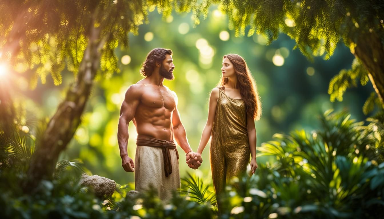 Adam and Eve in Paradise: Natural Light Photography