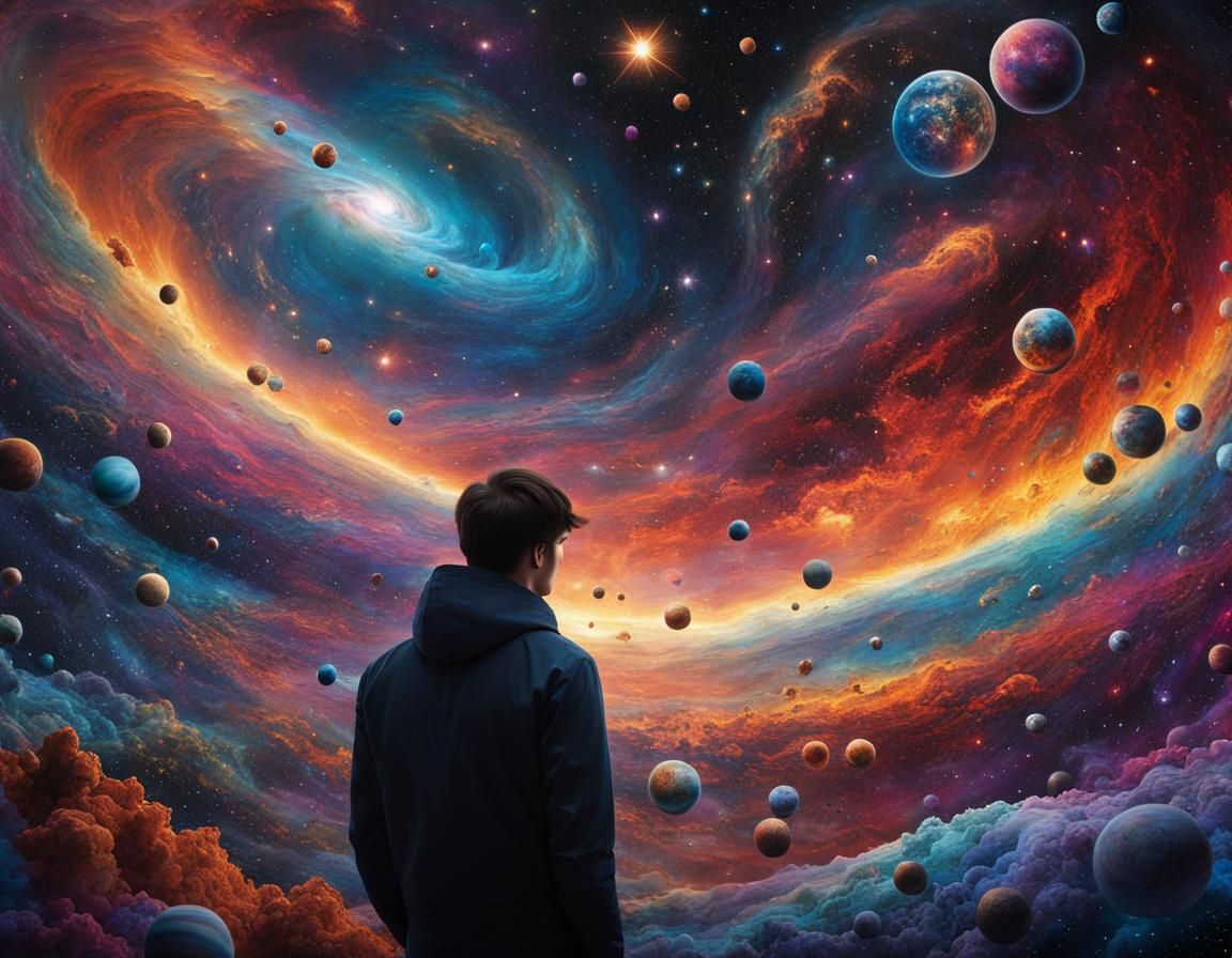 Cosmic Puzzle: A Hyperspace Noir Dreamscape