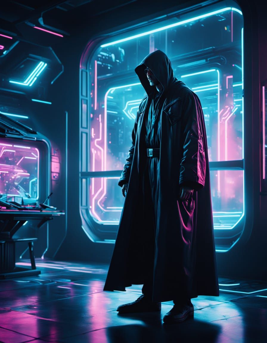 Mysterious Wizard Conjures Spells Amidst Stealth Bomber Shad...