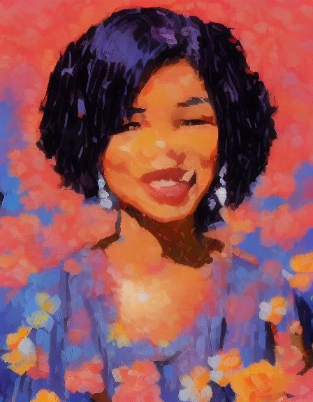 Portrait Speedpaint in Digital Painting Style