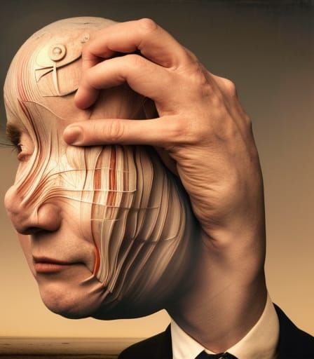 Surreal Insectoid Worm in Stop Motion Cinema Photograph