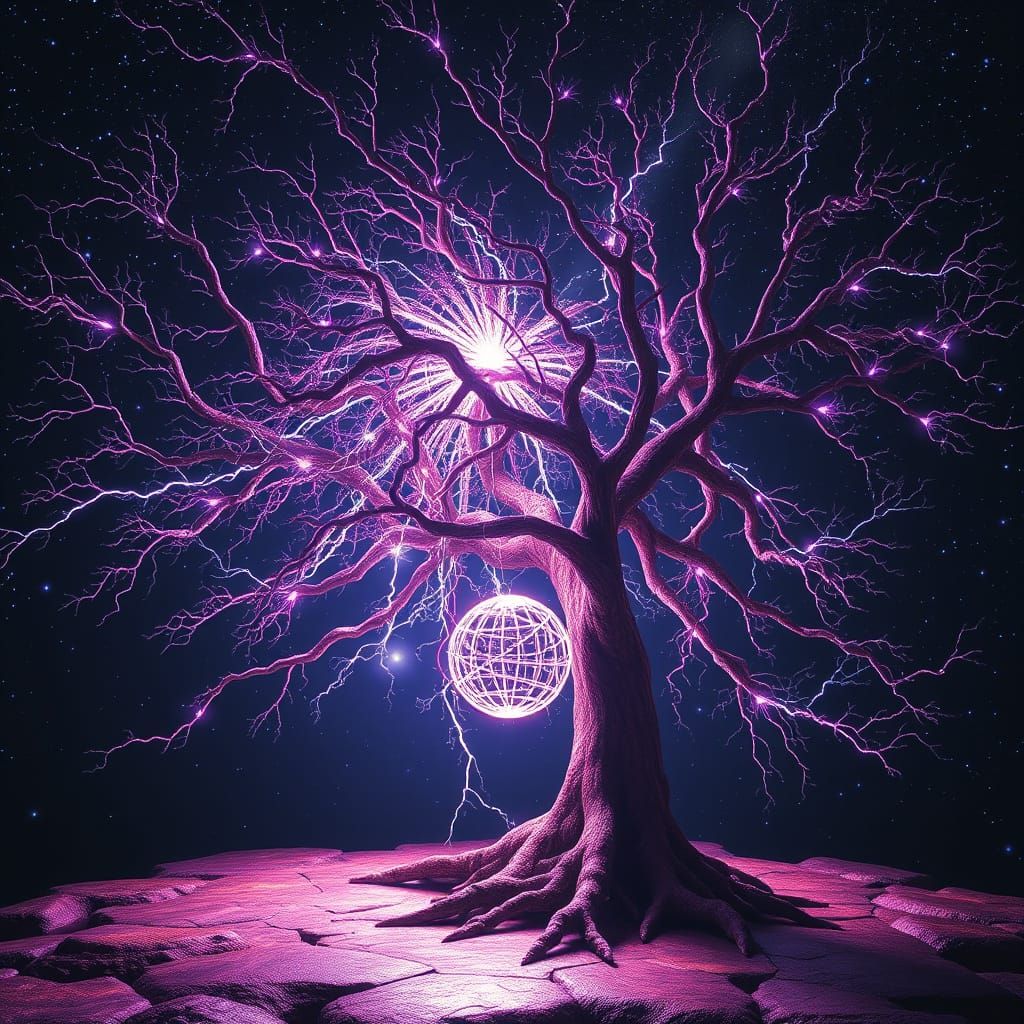 Ethereal Landscape of Interconnected Minds