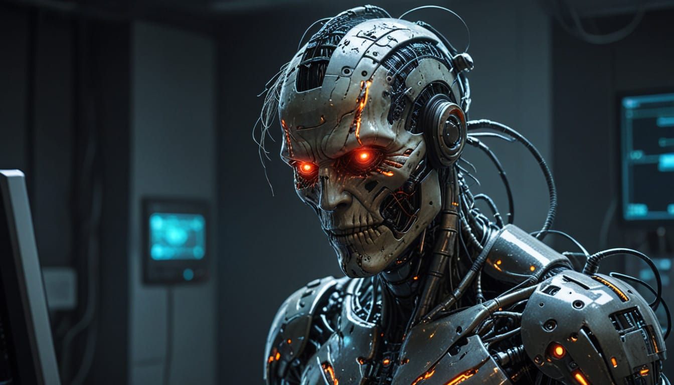 Cyberdeck Operator Trapped in Virtual Reality