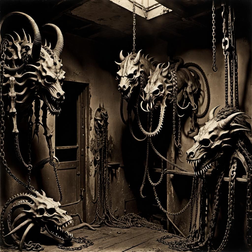 Chimeric Undead Abominations in Derelict Laboratory