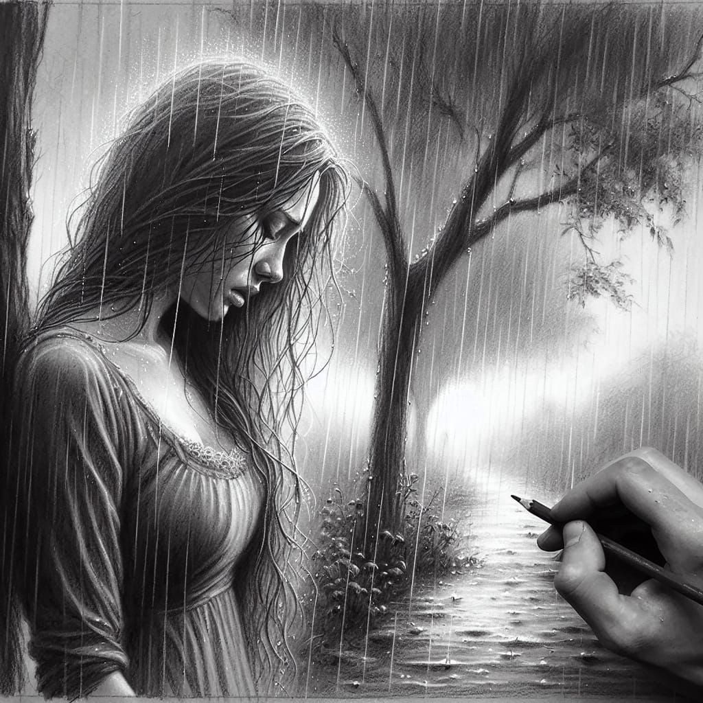 It rained in my head for months.....I'm glad the flowers are starting to bloom