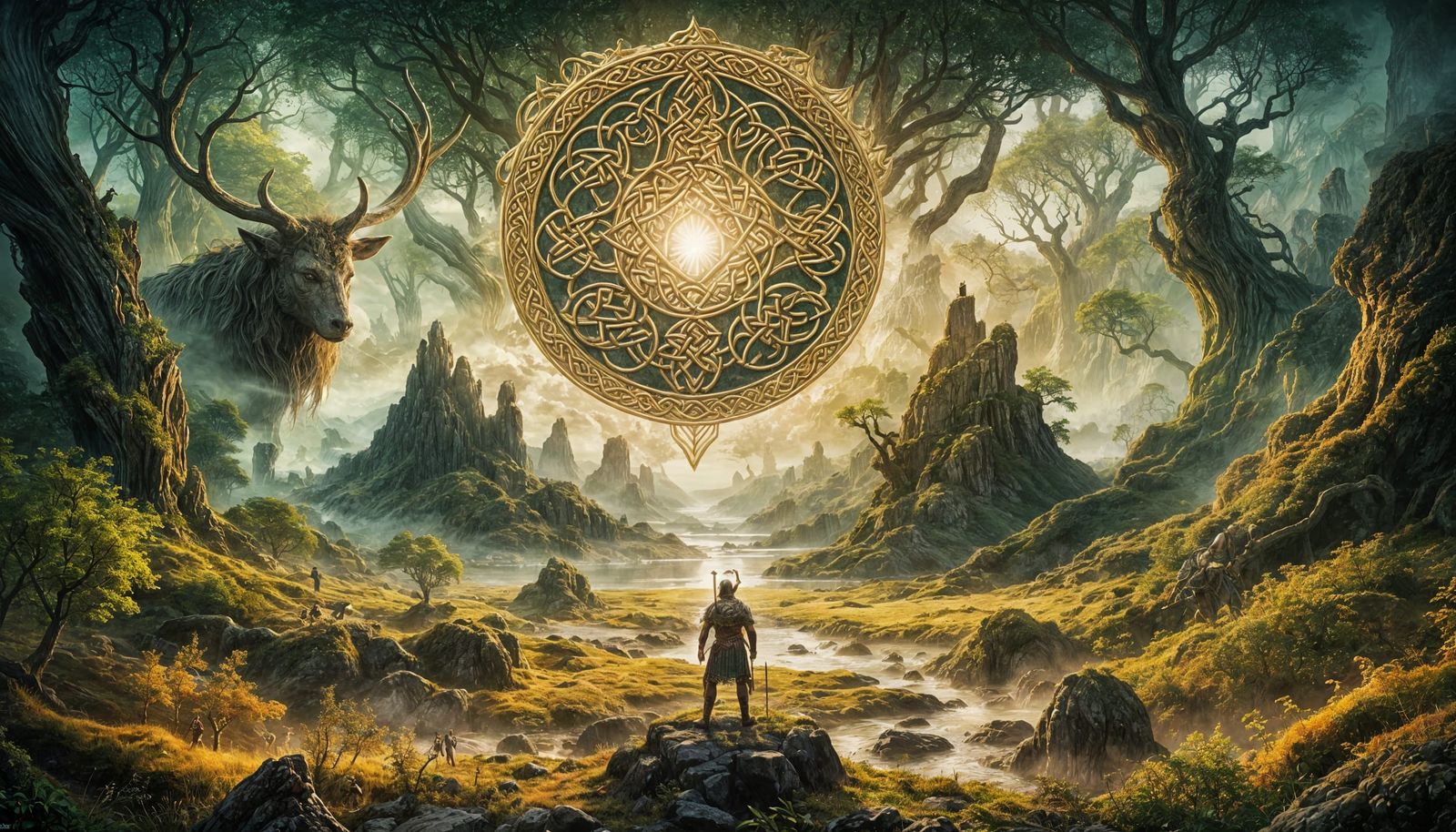 Celtic Mythology Digital Art