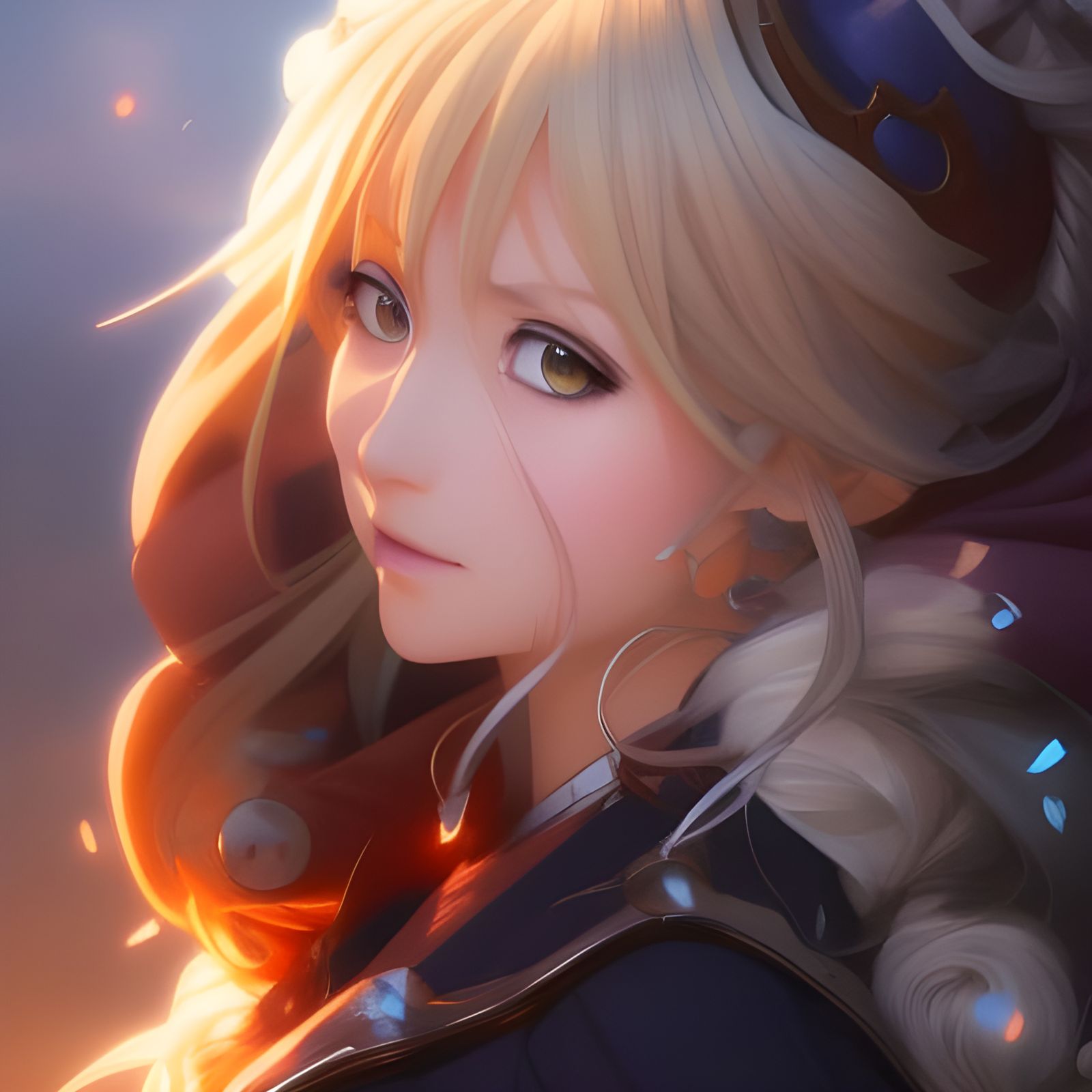 Isekai Anime Characters Portrait in Hyperdetailed Style