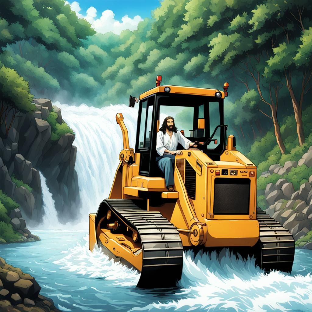 Jesus Christ The Anime: Bulldozer Paradise