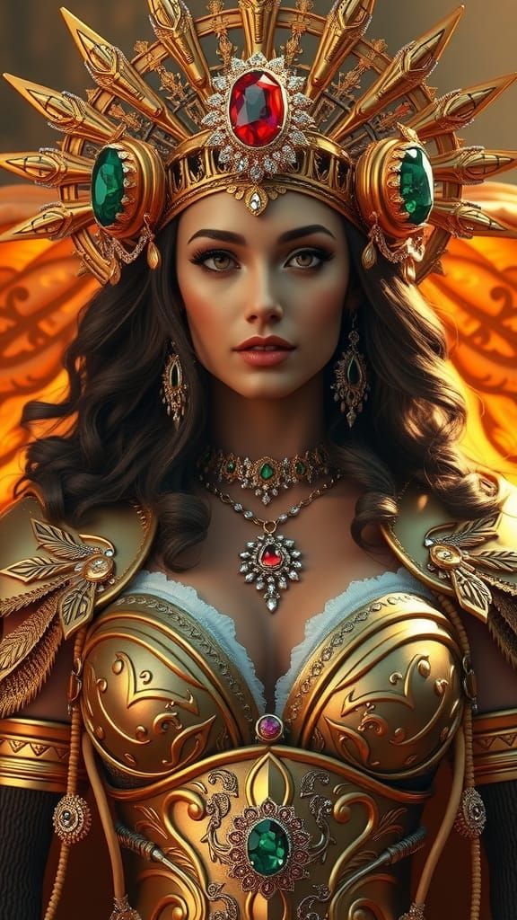 Goddess of Treasure in Shining Armor