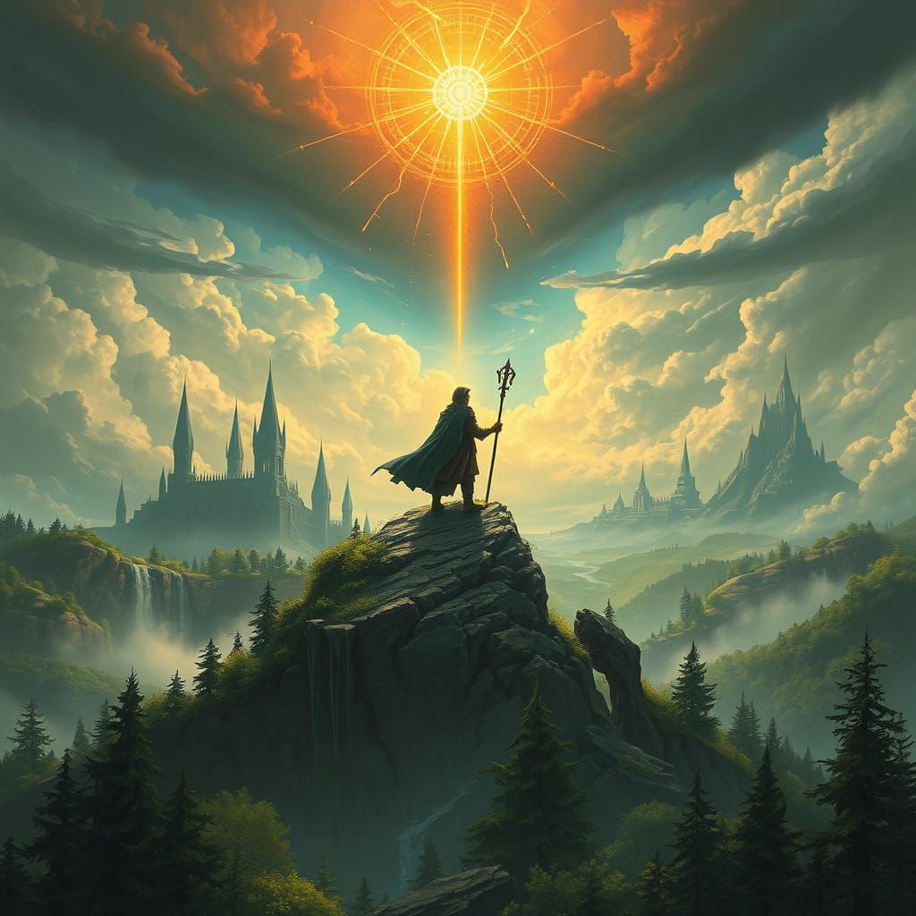 Ethereal Planeswalker Ascends Mystic Realm