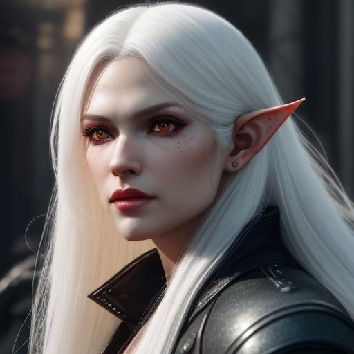 Hyper-Realistic Nero Devil Trigger Portrait: Editorial Photo...