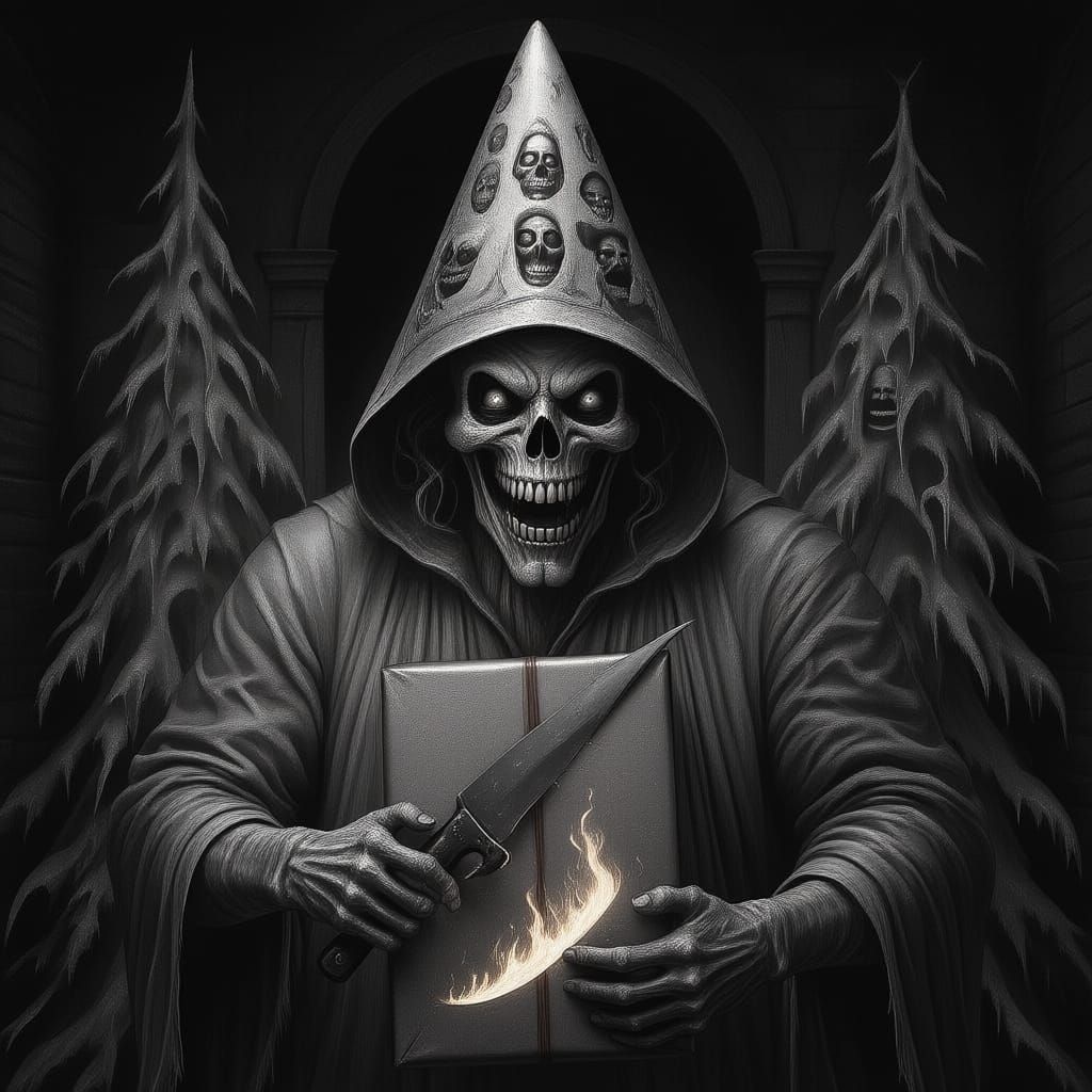 Twisted Demon Santa Fuses with Krampus, Setting Christmas Ab...