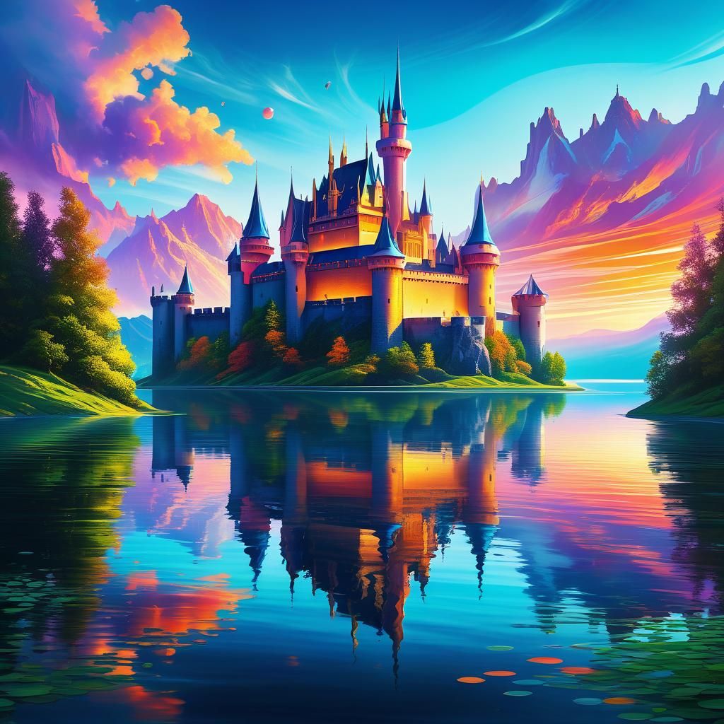 If Lisa Frank owned a castle