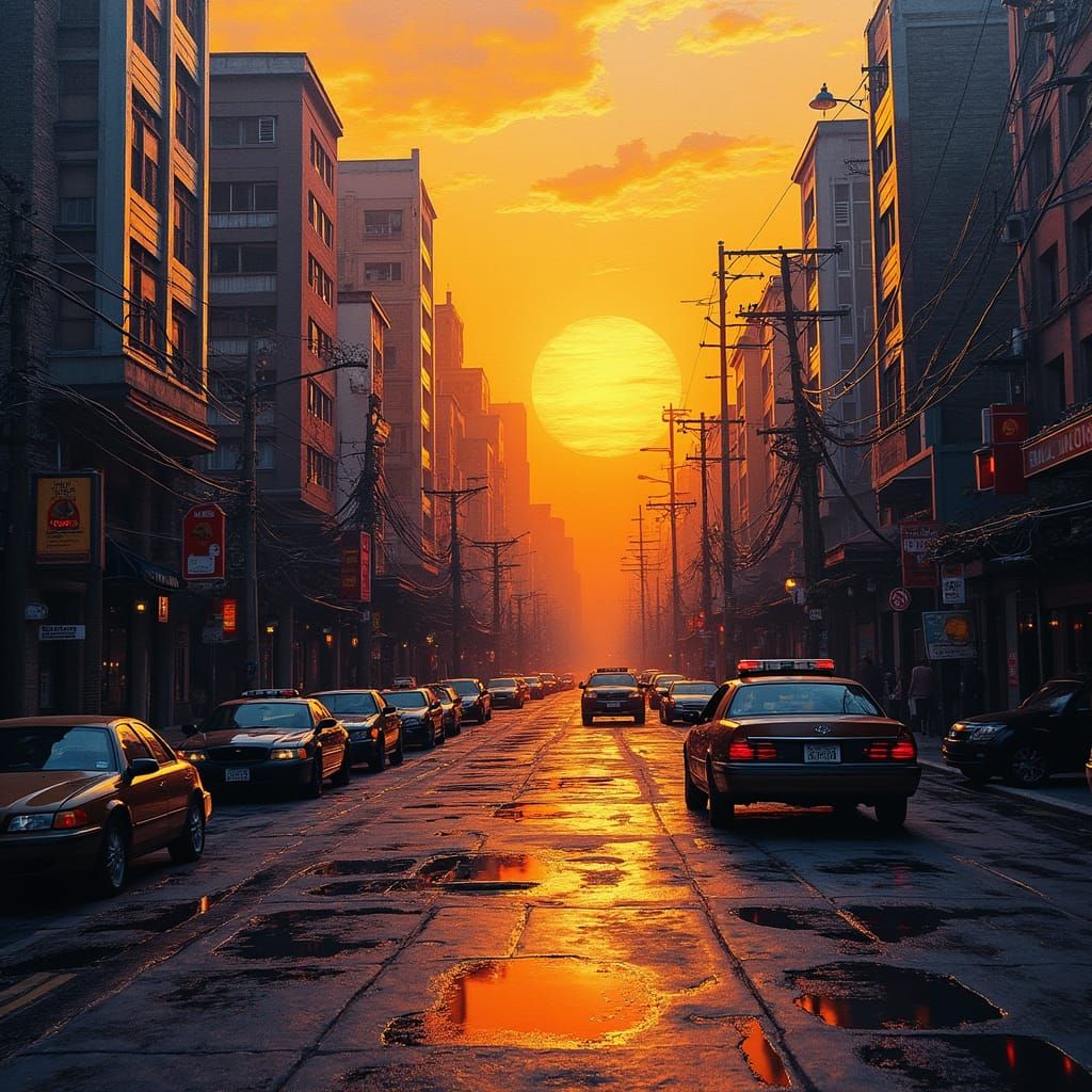 Urban cityscape