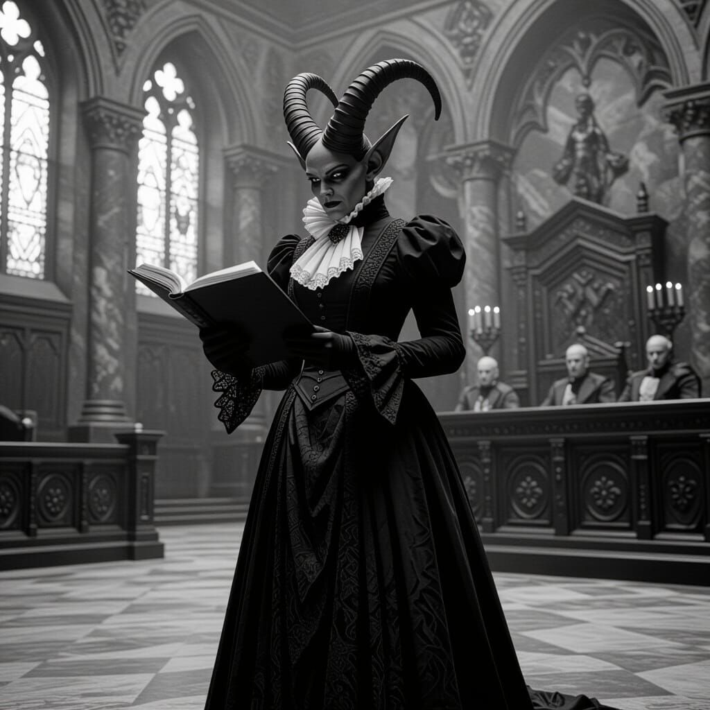 Infernal Courts: Yugoloth Lawyer's Cinematic Motion