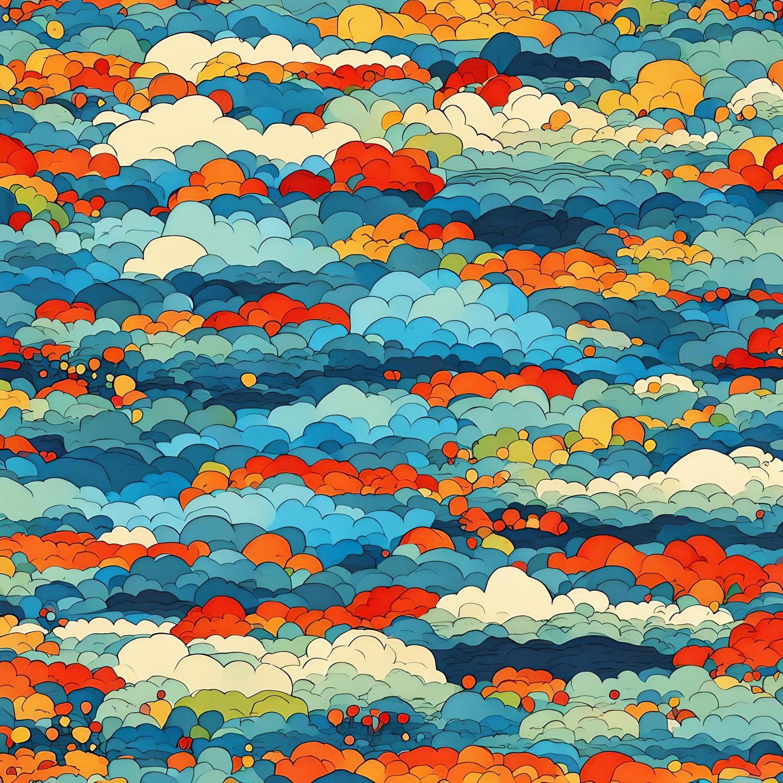 AI Generated Image of Sky