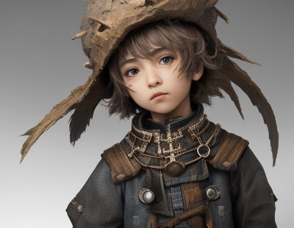 AI Art: A Young Boy's Creation