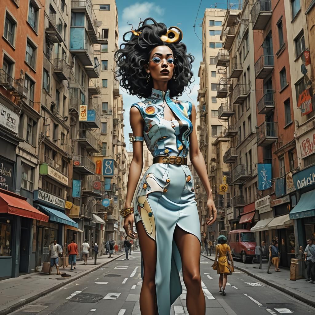 French haute couture model ___ #9