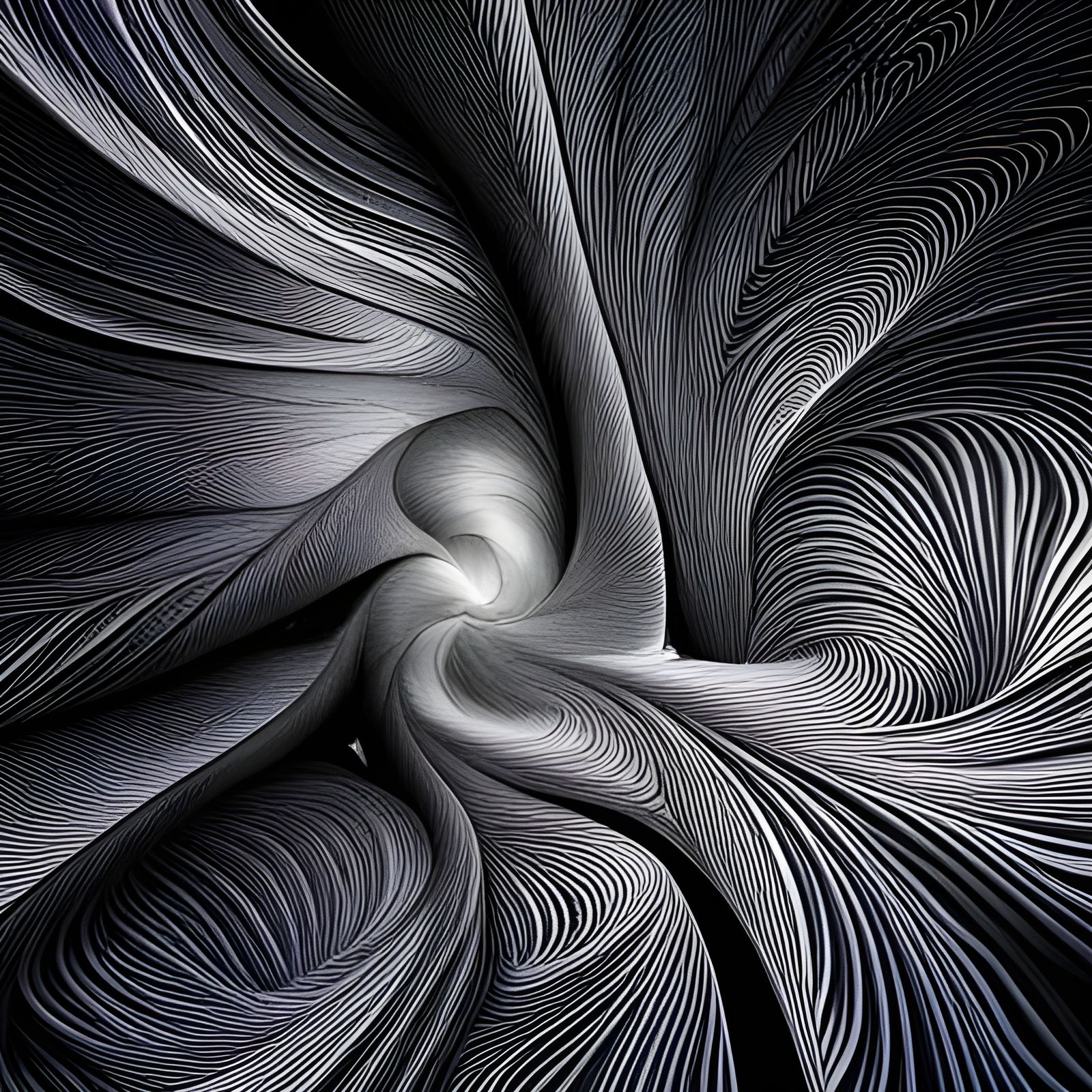 The shape of a recursive infinite regression fractal is complex and intricate, with self-similarity at all scales, exhib...