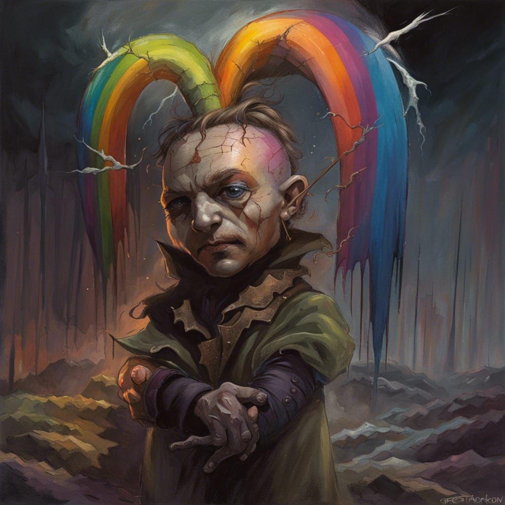 Sinister Rainbow Art