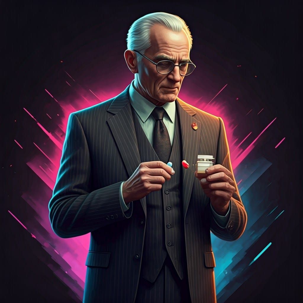 Timeless Gentleman Rejuvenated in Futuristic Style