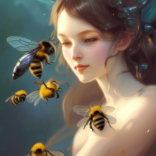 Humble Tree Sprite, Friend of the Bumblebees.