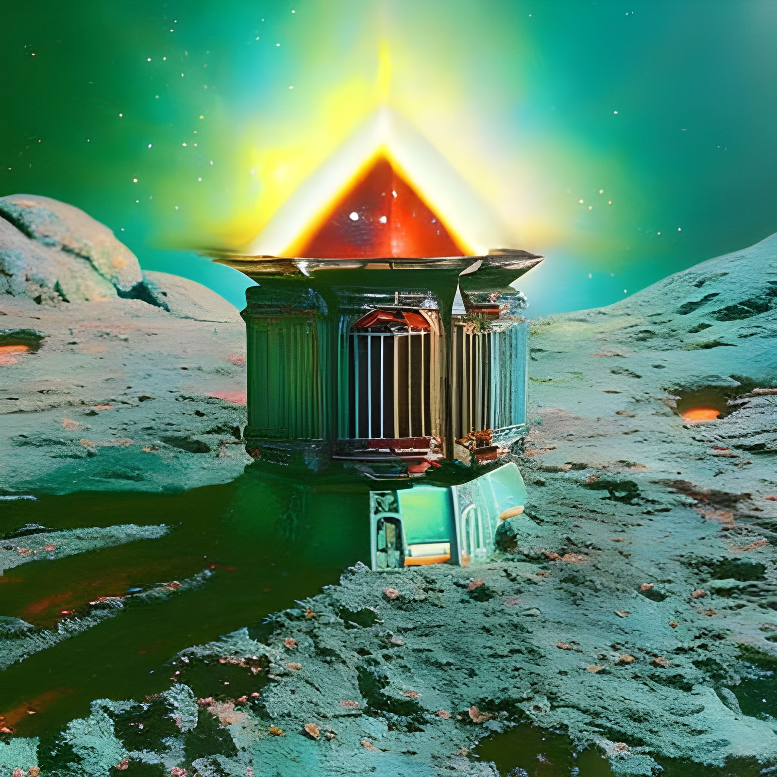 Power Station On the Moon