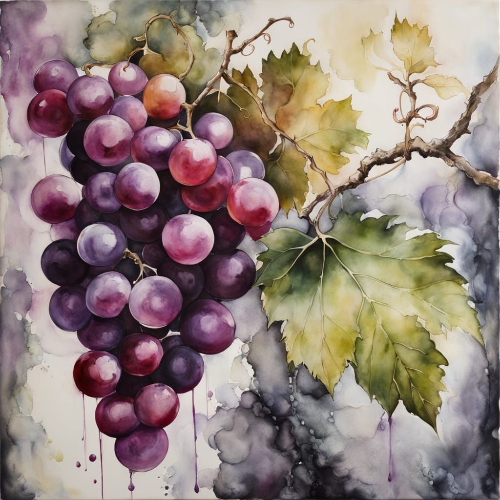 Grapes of wine