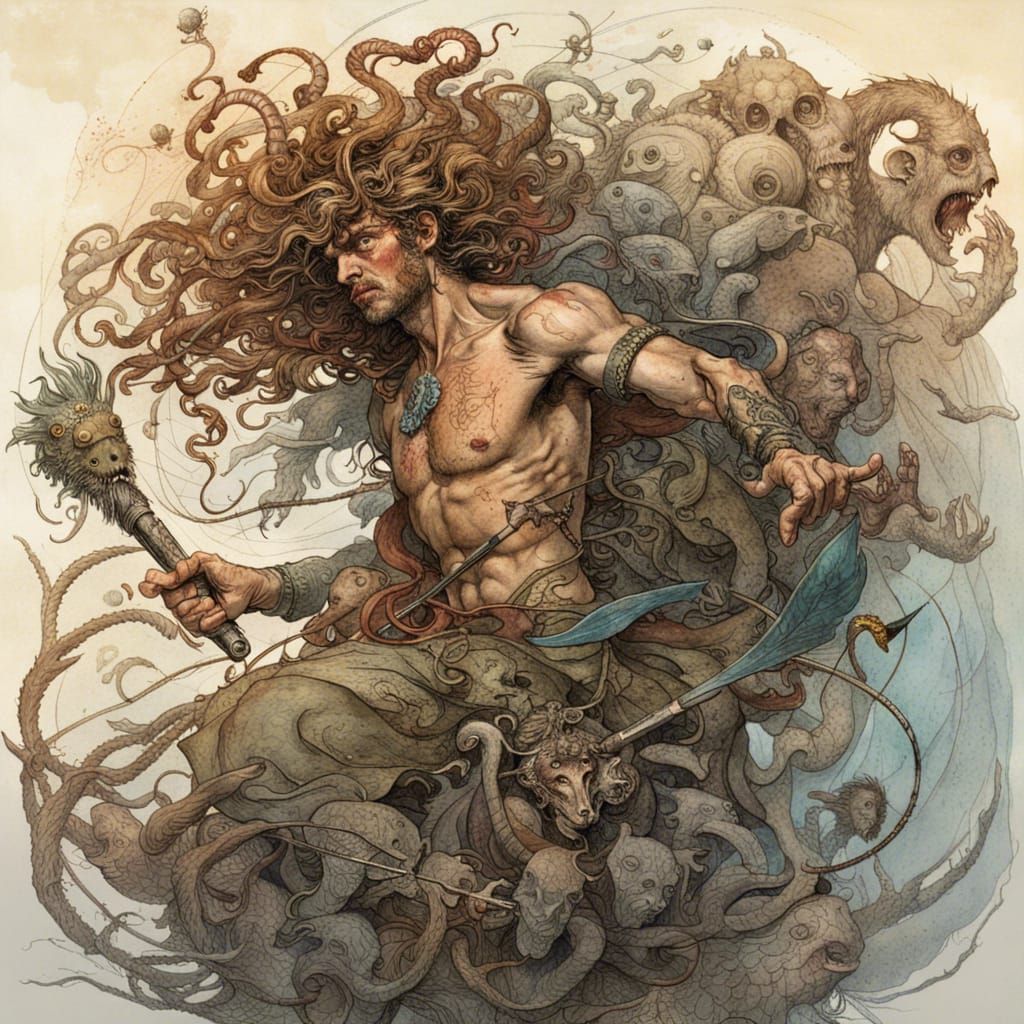 Perseus As Medusa