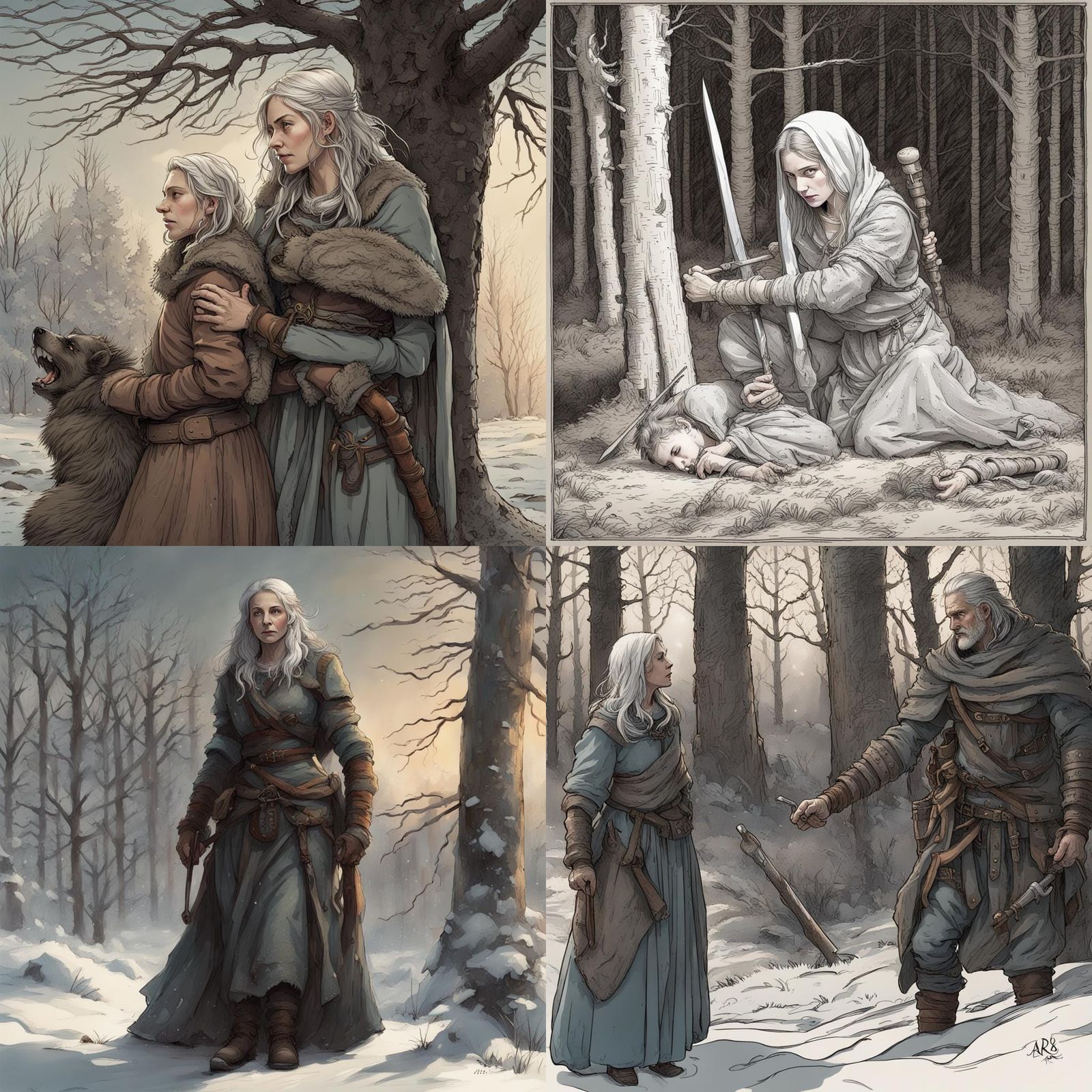 Witcher Mother's Fear Before Winter