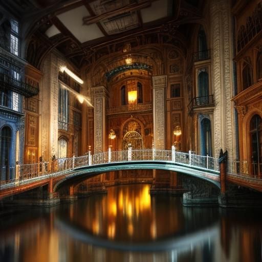 Surrealist Fantasy in Hyperrealistic 3D