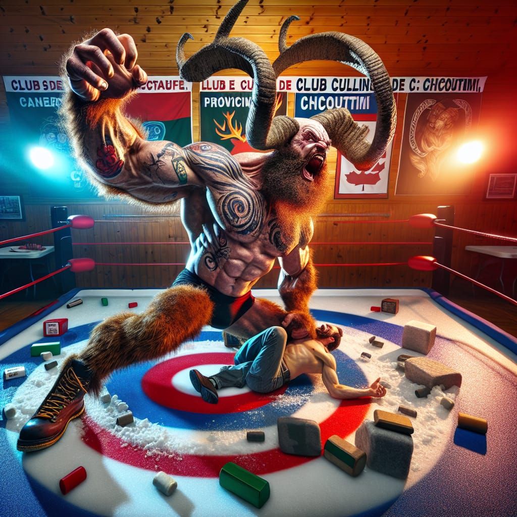 Wrestler 'The Provincial Wyvern' Wins Lumberjack Inferno