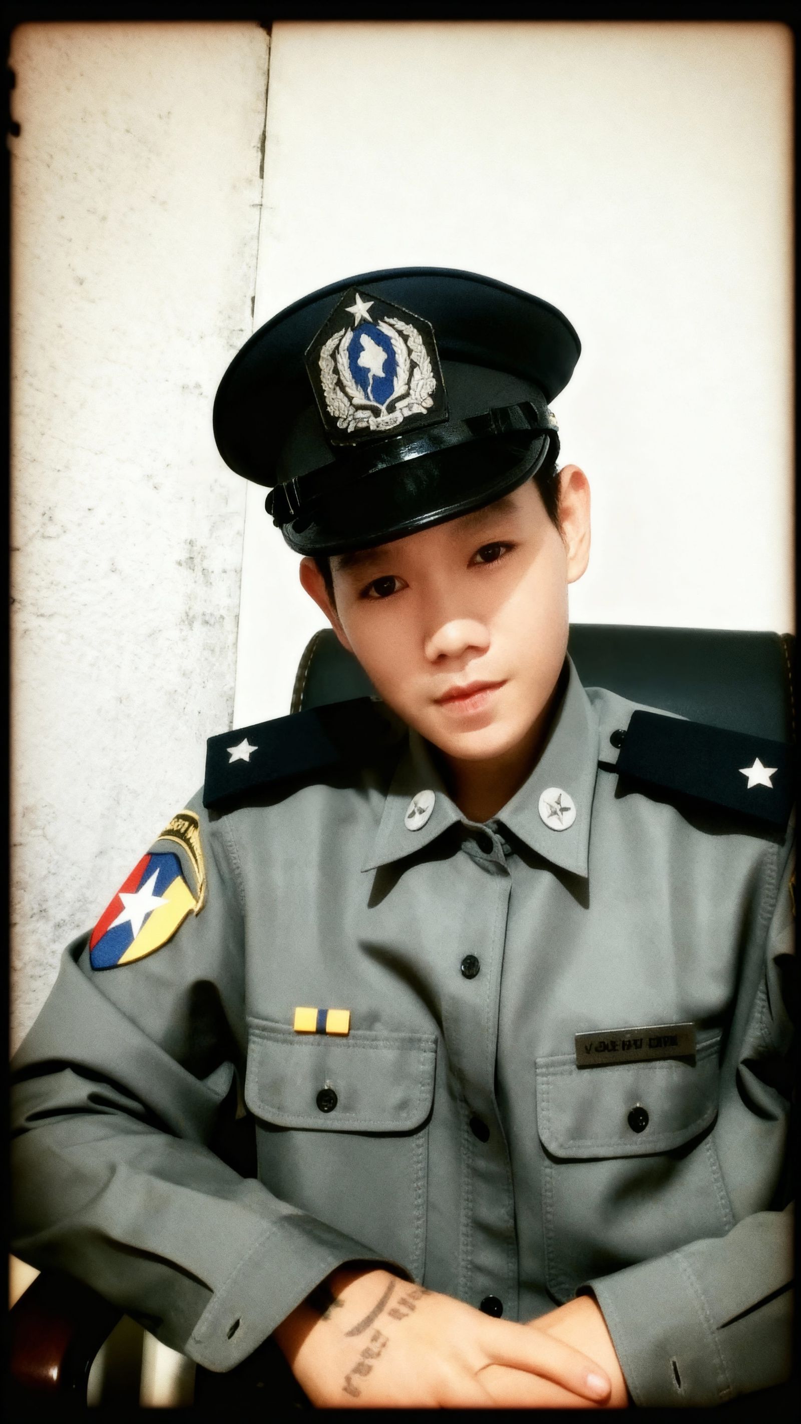 Cinematic Film Still of Korean Style Scene