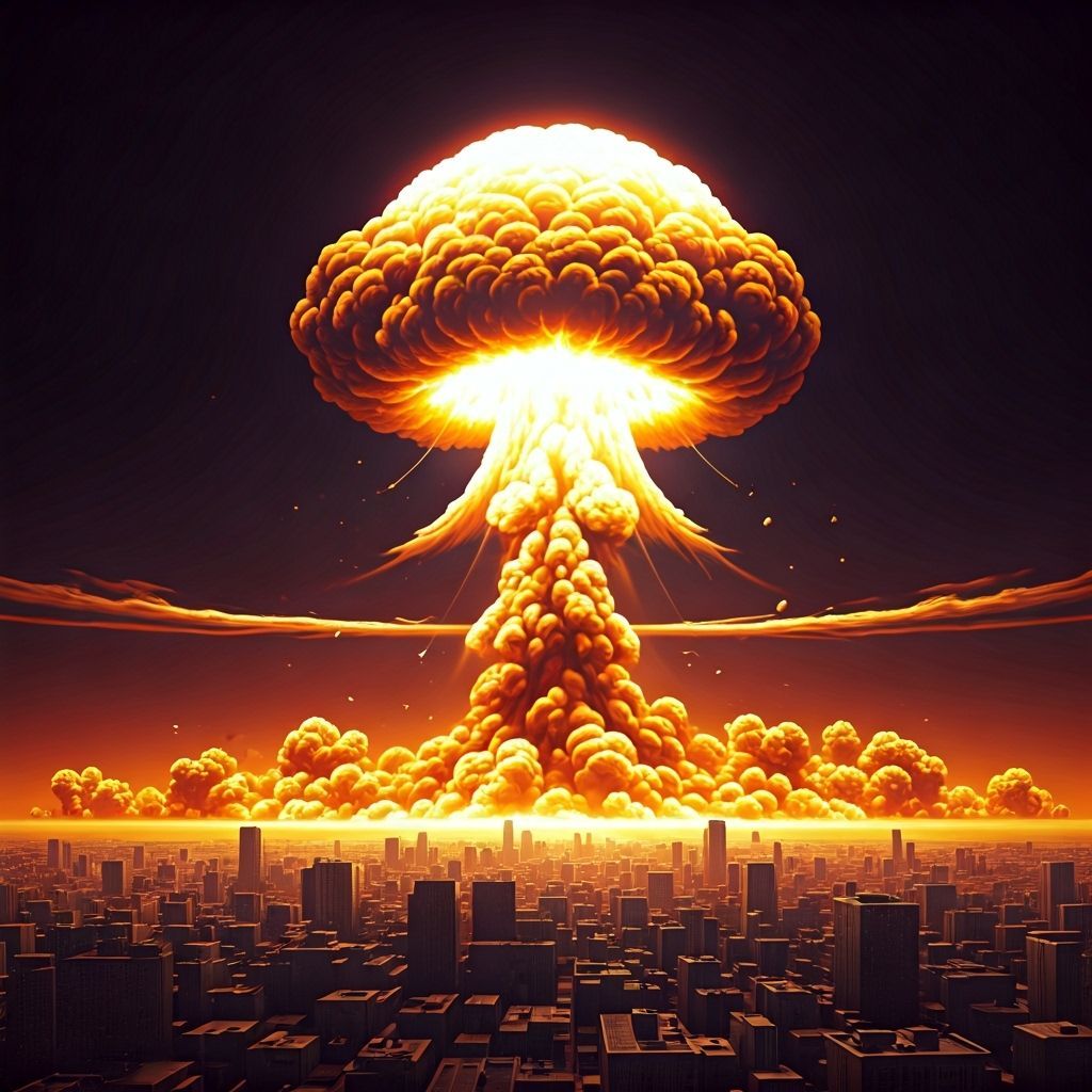 Apocalyptic Nuclear Explosion Devastates City