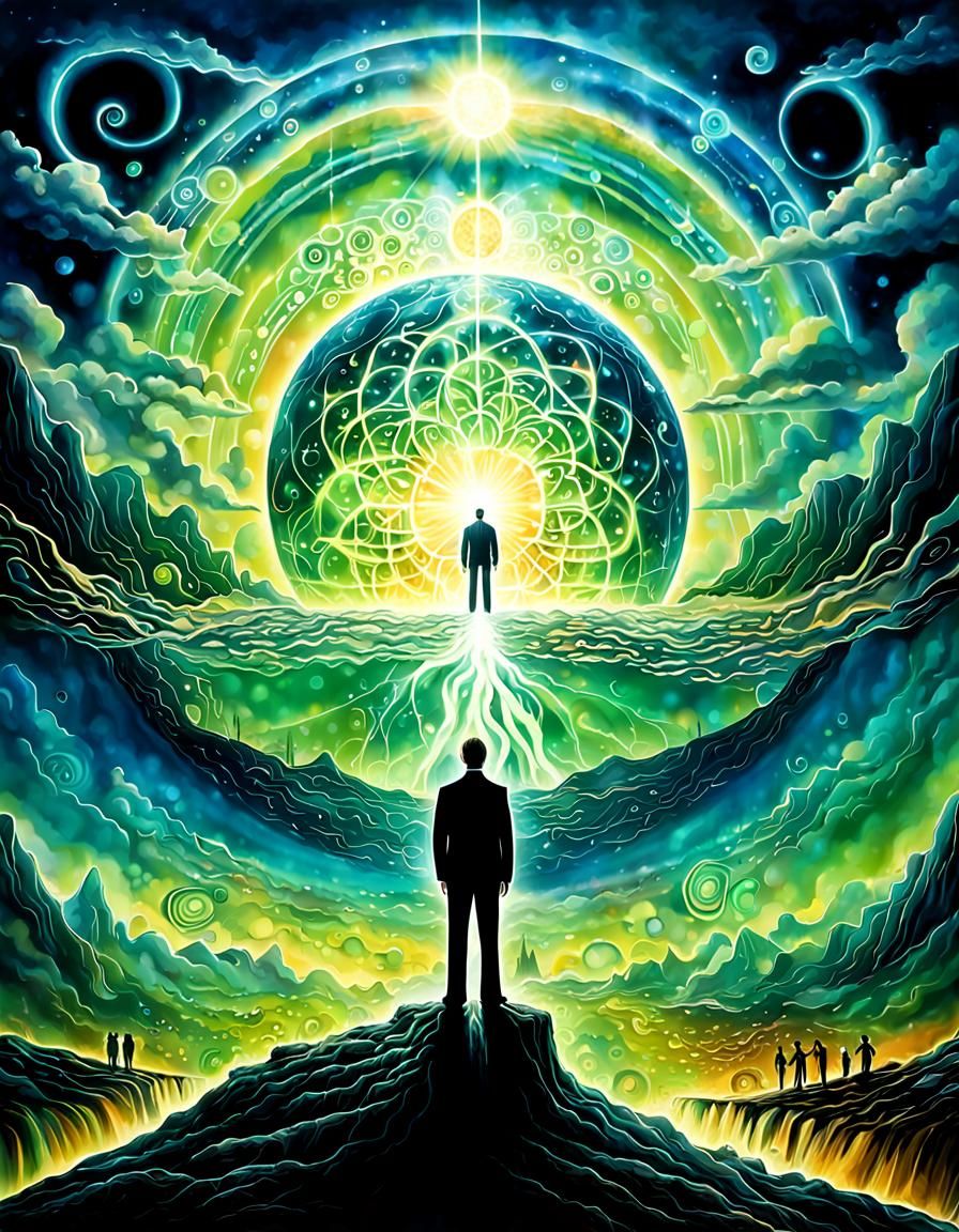 Surreal Visualization of Energetic Draining