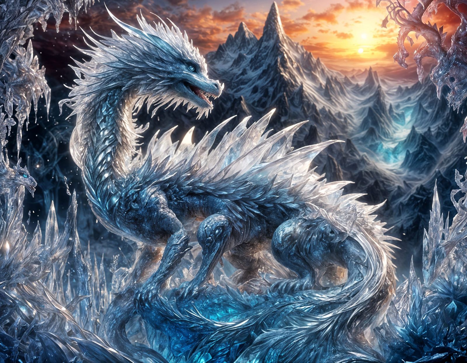 Crystal Ice Dragon