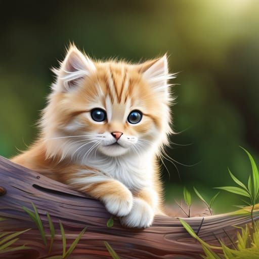 Sunday Siberian Kitten by Per.