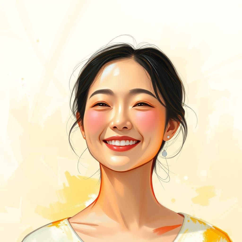 Radiant So Youn Lee in Soft Impressionist Light