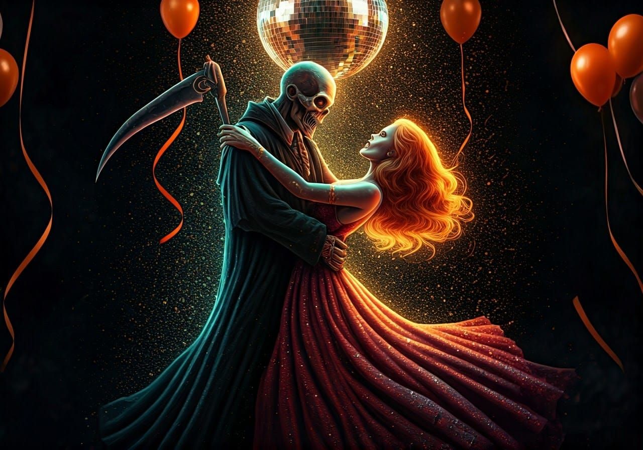 Zombie and Grim Reaper's Last Halloween Dance